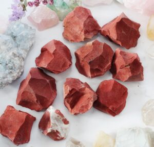 jaspis czerwony - kamienie Artsento