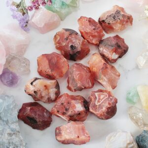 karneol surowa bryłka