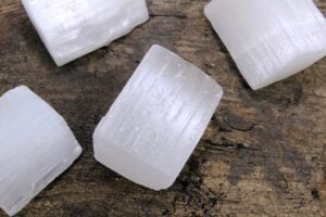 selenit surowa bryłka sklep Artsento