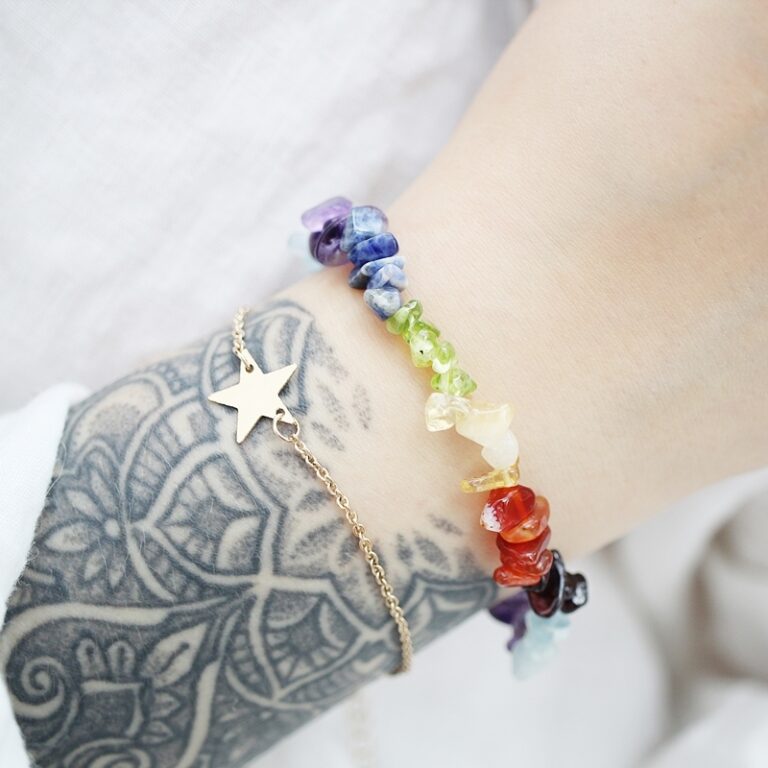 bransoletka czakry sklep, biżuteria naturalne kamienie