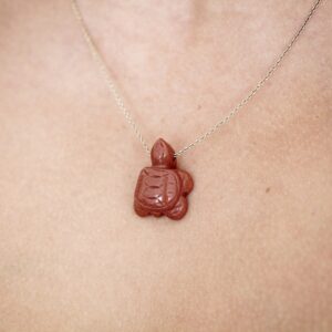 piasek pustyni żółwik zawieszka