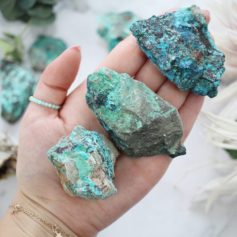 chryzokola duża bryłka sklep z kamieniami