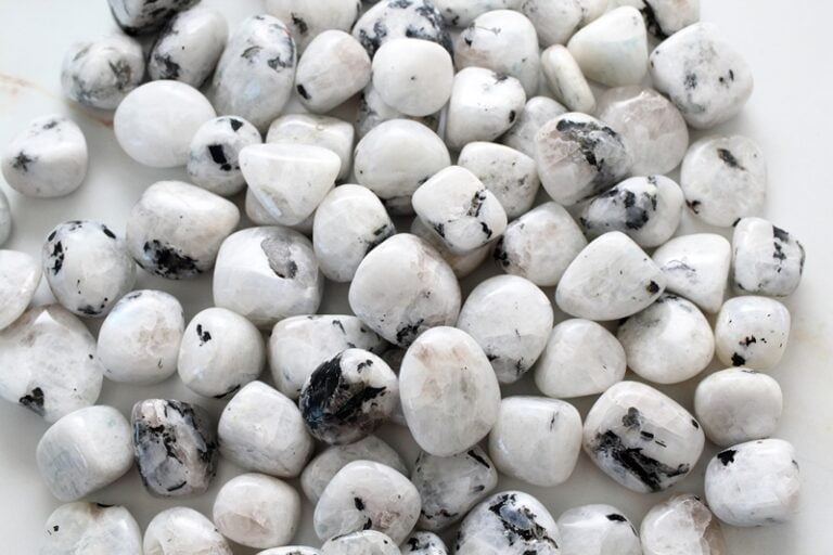 biały kamień księżycowy bryłka sklep Artsento