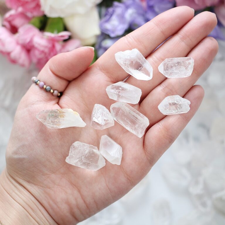 kryształ górski czubki monokryształów online Artsento