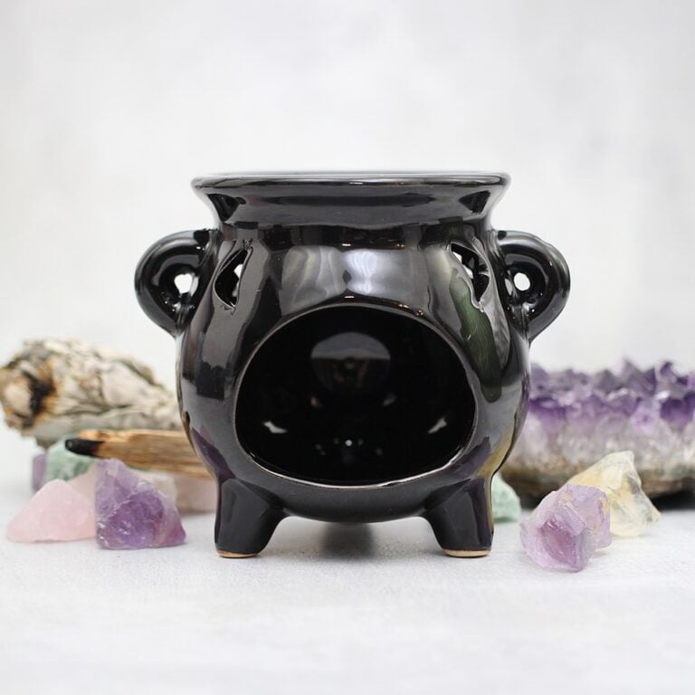 kominek duży kociołek wiedźmy, kominek zapachowy