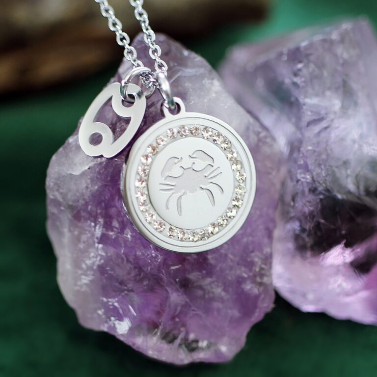 Naszyjnik RAK celebrytka znak zodiaku sklep Artsento