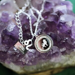 naszyjnik lew znak zodiaku celebrytka stal chirurgiczna