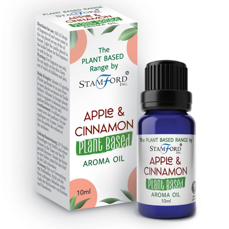 Olejek aromatyczny na bazie roślin Stamford Jabłko & Cynamon 10ml