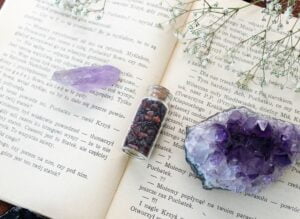 granat buteleczka z kamieniami sklep z kamieniami