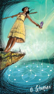 tarot światła i cienia karty i książka synergie chris-anne sklep online