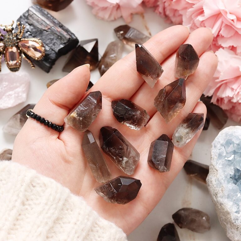 Kwarc dymny monokryształ