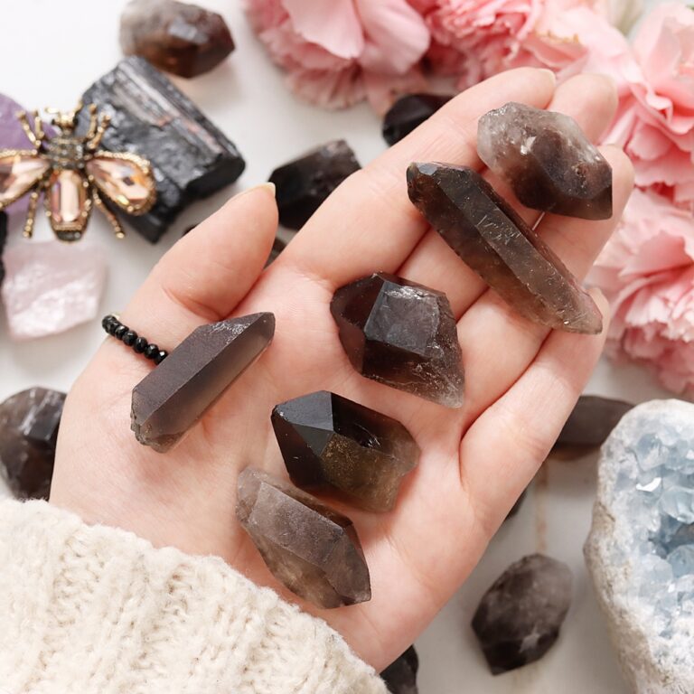 Kwarc dymny monokryształ