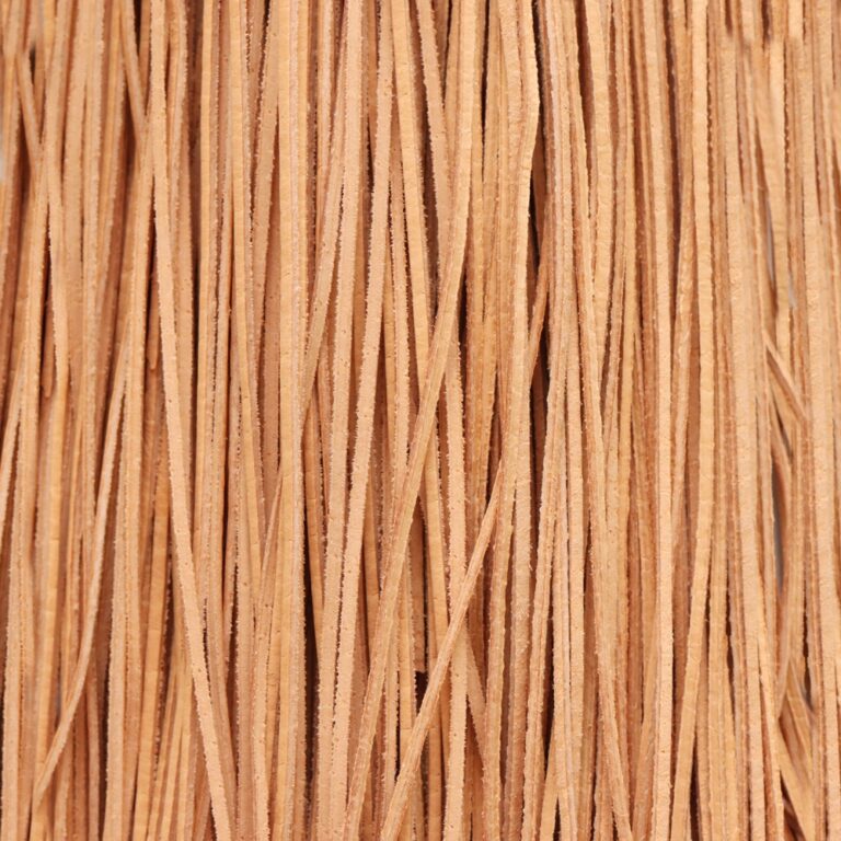 Rzemień naturalny beżowy