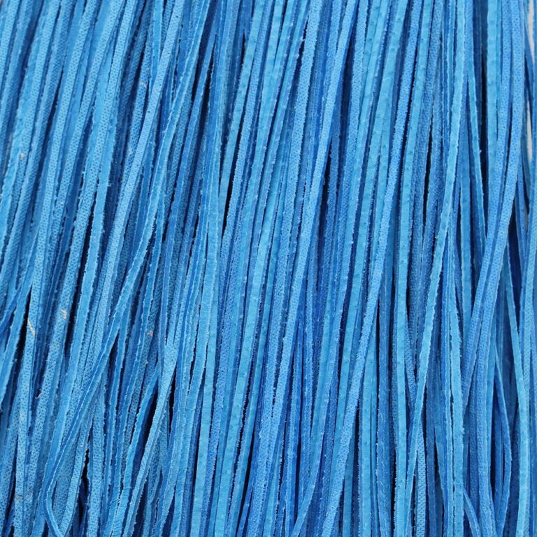 Rzemień naturalny niebieski