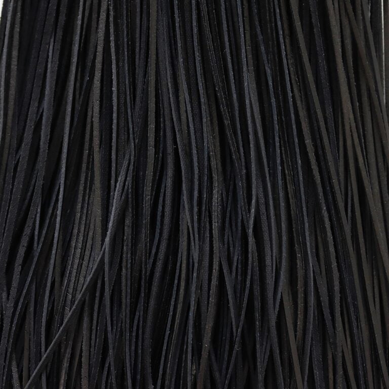 Rzemień naturalny czarny