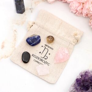 Zestaw kryształy dla KOZIOROŻCA