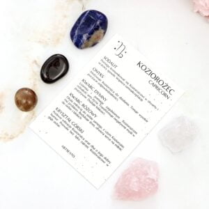 Zestaw kryształy dla KOZIOROŻCA