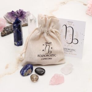 Zestaw kryształy dla KOZIOROŻCA