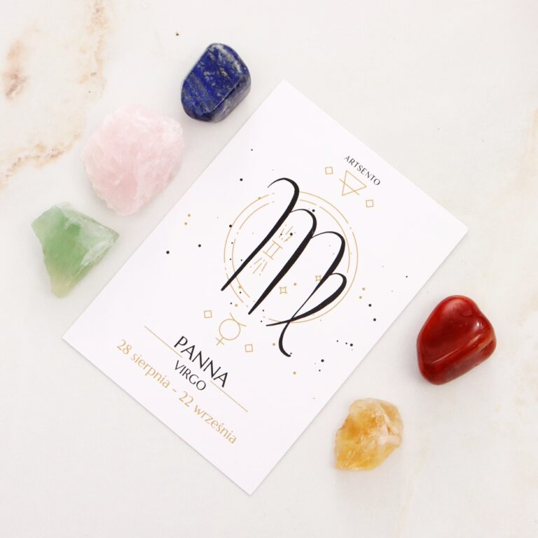 Zestaw kryształy dla PANNY