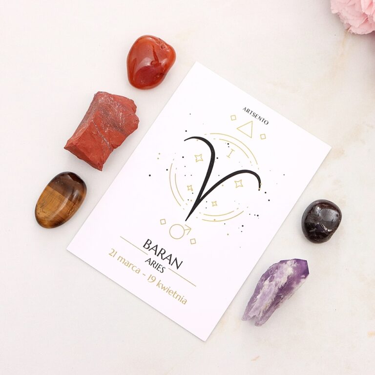 Zestaw kryształy dla BARANA