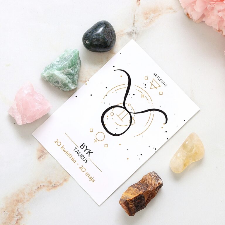 Zestaw kryształy dla BYKA