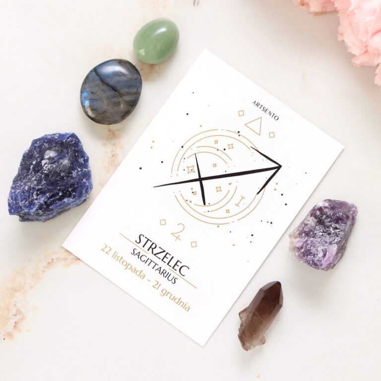 Zestaw kryształy dla STRZELCA