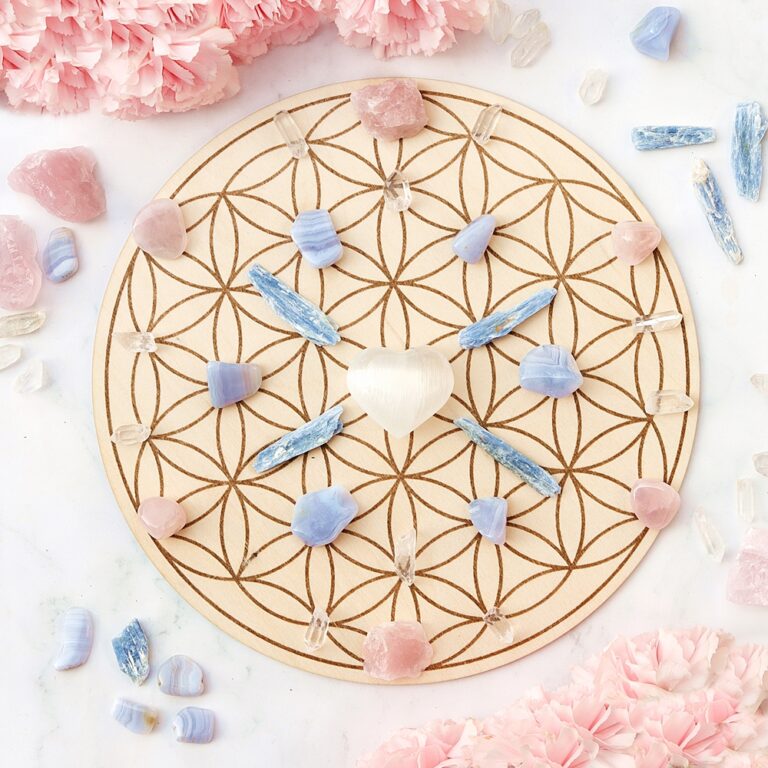 Siatka kryształowa, moc płynąca z geometrii