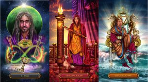 Pozłacany Tarot Królewski