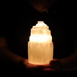 Naturalna Lampa z Selenitu