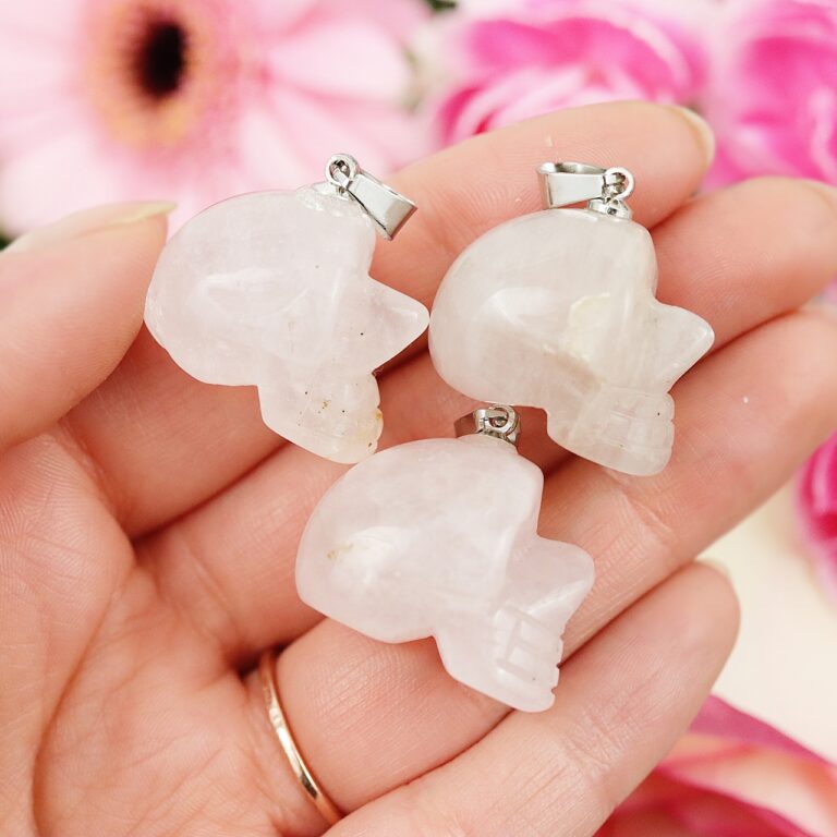 Wisiorek zawieszka kwarc różowy