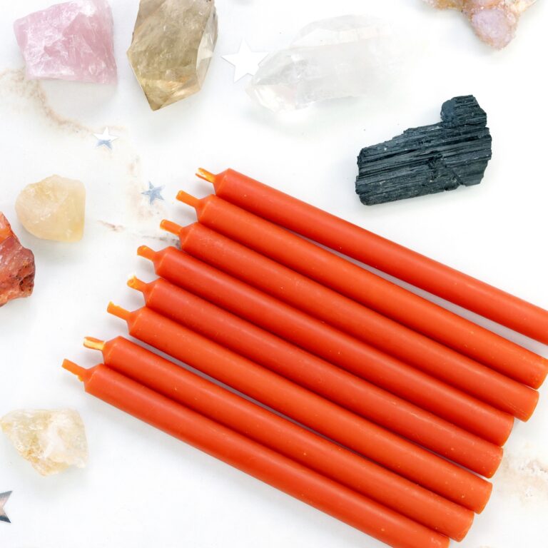 Świeca intencyjna do rytuałów