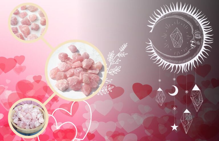 Kwarc różowy jako kamień miłości