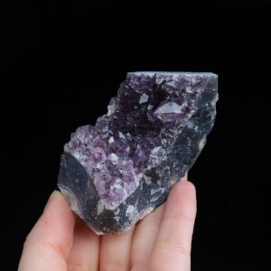 Ametyst szczotka krystaliczna 146gram 7cm - Naturalny Kamień Spokoju i Harmonii