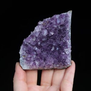 Ametyst szczotka krystaliczna 190gram 10cm - Naturalny Kamień Spokoju i Harmonii