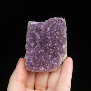 Ametyst szczotka krystaliczna 102gram 5.5cm - Naturalny Kamień Spokoju i Harmonii