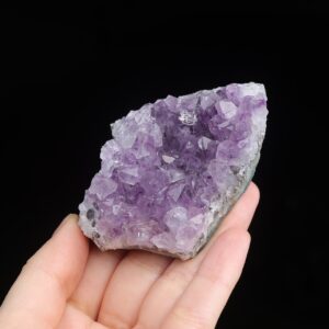 Ametyst szczotka krystaliczna 139gram 7.5cm - Naturalny Kamień Spokoju i Harmonii