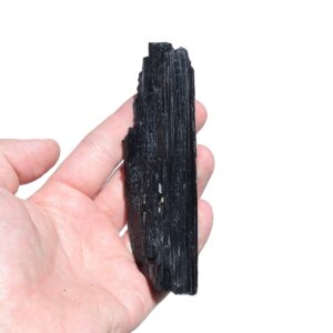 Turmalin czarny surowy 12cm 254g Brazylia - Kamień Ochrony i Uziemienia